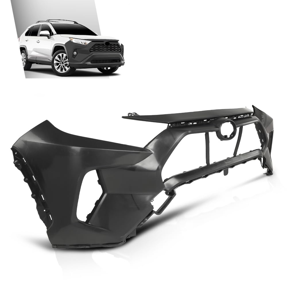 G-PLUS Front Bumper Cover Compatible with Toyota RAV4 2019-2024 521194A916, TO1000451