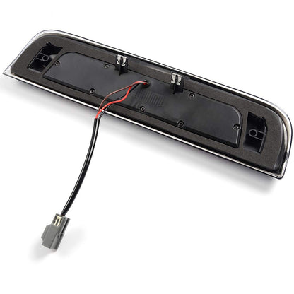 G-PLUS Rear LED Third Brake Light Compatible With 2014-2018 Chevy Silverado/GMC Sierra1500/2500HD/3500,3RD Cargo Led Tail Lamps Chrome Housing,Smoky Red lens