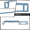 G-PLUS TPE Dash Dashboard Cover, Compatible with Ford Ranger 1983-1987, Fit Ranger Custom/S/XLT/STX 1988, Light Blue