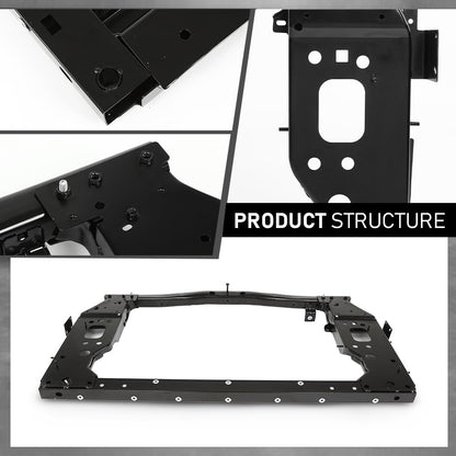 G-PLUS Front Radiator Support Direct Replacement Compatible with Jeep Cherokee 2019-2022 CH1225306, 68411365AA