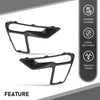 G-PLUS Pair Front Fog Light Cover Lamp Bezel, Compatible with Ford Explorer 2018 2019, LH Driver & RH Passenger Side 2PCS, FO1039181, FO1038181