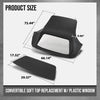 G-PLUS Convertible Soft Top Replacement & Clear Window Compatible with BMW 3-Series E30 Convertible 1986-1993 Black
