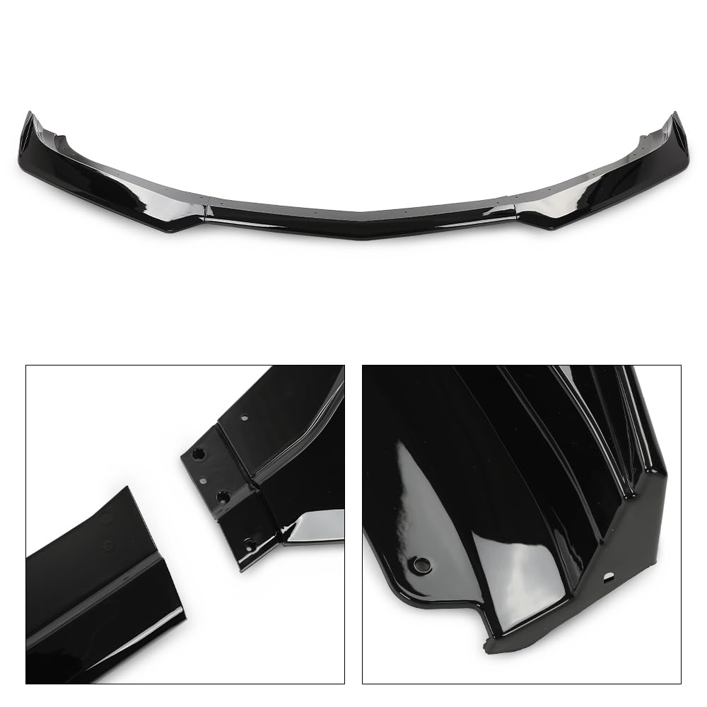 G-PLUS Front Bumper Lip Splitter 1LE Style Compatible with Chevy Camaro LT/LS/RS/SS Models 2016-2023 (Will Not Fit ZL1 Bumper Models)