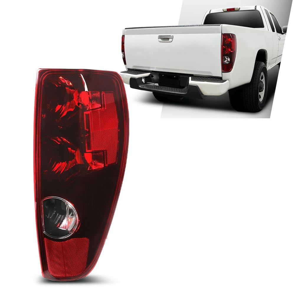 G-PLUS Tail Light Brake Lamp Right w/o Bulb Compatible with Chevy Colorado 2004-2012, Compatible with GMC Canyon 2004-2012 GM2801164, 19417443, 20825942 Luces Traseras Rear Brake Lamps Assembly