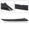 G-PLUS Front Bumper Grille Trim Molding Pair Compatible with Toyota Camry SE XSE 2018-2022 5271306100, 5271206100, TO1047105, TO1046105 Matte Black