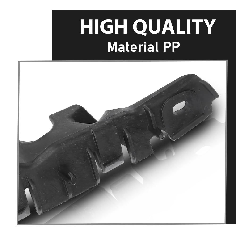 G-PLUS Front Left and Right Bumper Bracket Compatible with Audi A3 2009-2013 8P0807183B, 8P0807184B