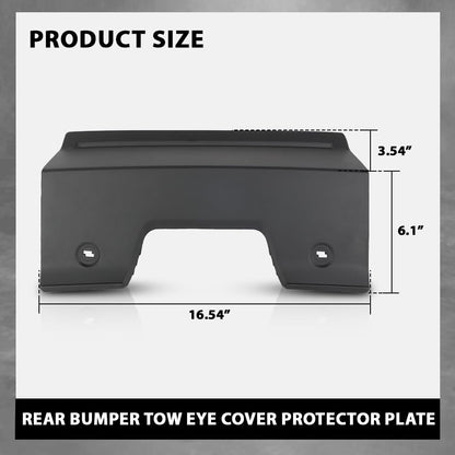 G-PLUS Rear Bumper Tow Eye Cover Protector Plates Compatible with Range Rover Sport 2010-2013