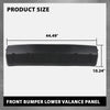 G-PLUS Front Bumper Lower Valance Panel Compatible with 2022-2023 Toyota Tundra TO1095226, 539110C100 Black