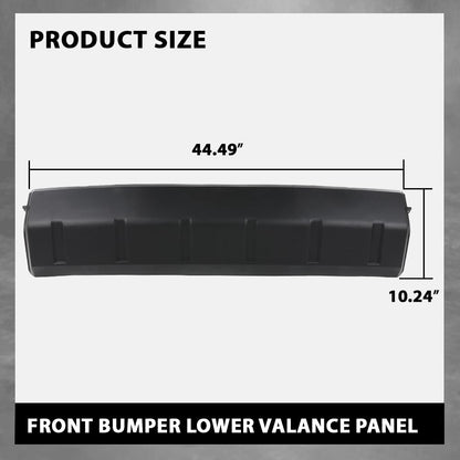G-PLUS Front Bumper Lower Valance Panel Compatible with 2022-2023 Toyota Tundra TO1095226, 539110C100 Black