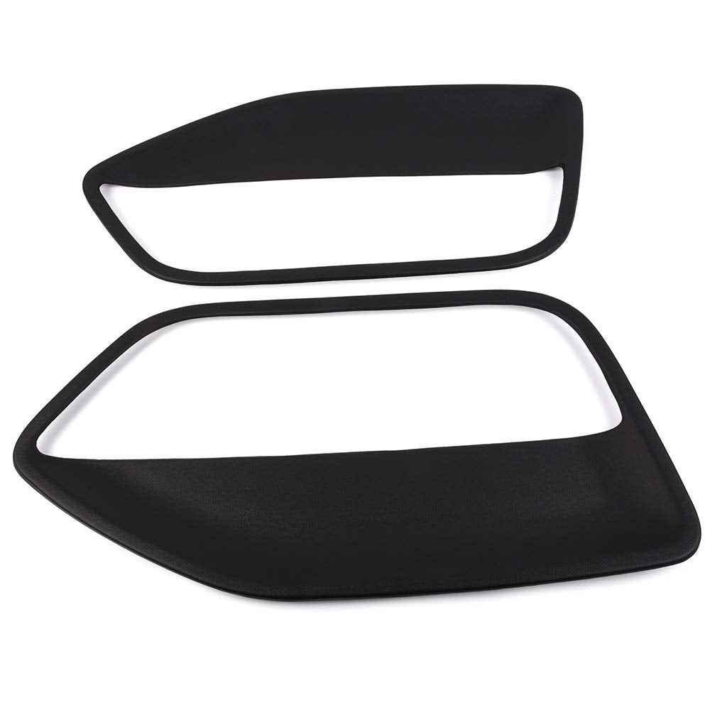 G-PLUS Front Door Panel Insert Cards Replacement Compatible with Ford Mustang 2005-2009 Door Panel Insert Front Driver & Passenger Side Black
