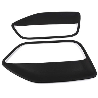 G-PLUS Front Door Panel Insert Cards Replacement Compatible with Ford Mustang 2005-2009 Door Panel Insert Front Driver & Passenger Side Black