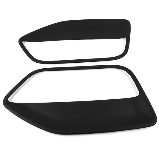 G-PLUS Front Door Panel Insert Cards Replacement Compatible with Ford Mustang 2005-2009 Door Panel Insert Front Driver & Passenger Side Black
