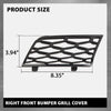 G-PLUS Front Right Bumper Air Inlet Grill Cover, Compatible with Range Rover L322 2006-2009 (Not Fit for Range Rover Sport models) Grill Cover DXB500380PUY