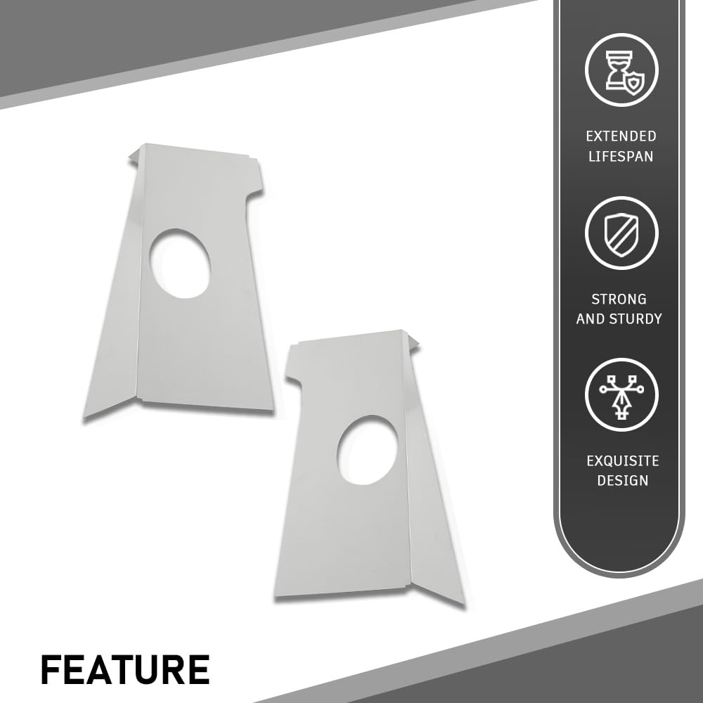 G-PLUS Cab Corner 6x9 Speaker Bracket Compatible with 1955-1959 Chevy GMC Big Window Cab Corner 6x9 Speaker Bracket
