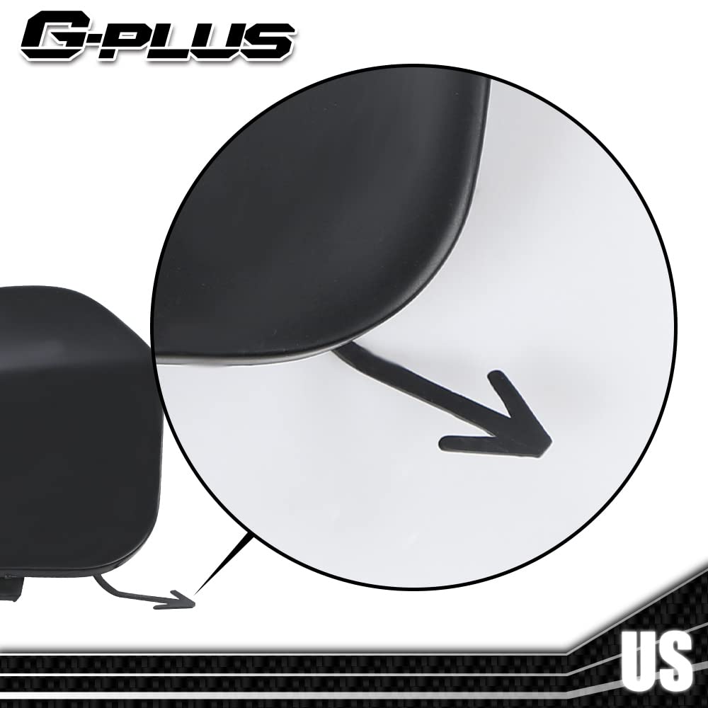G-PLUS Front Bumper Tow Hook Cap Cover Compatible with 2014-2016 Nissan Rogue 622A0-4BA0A