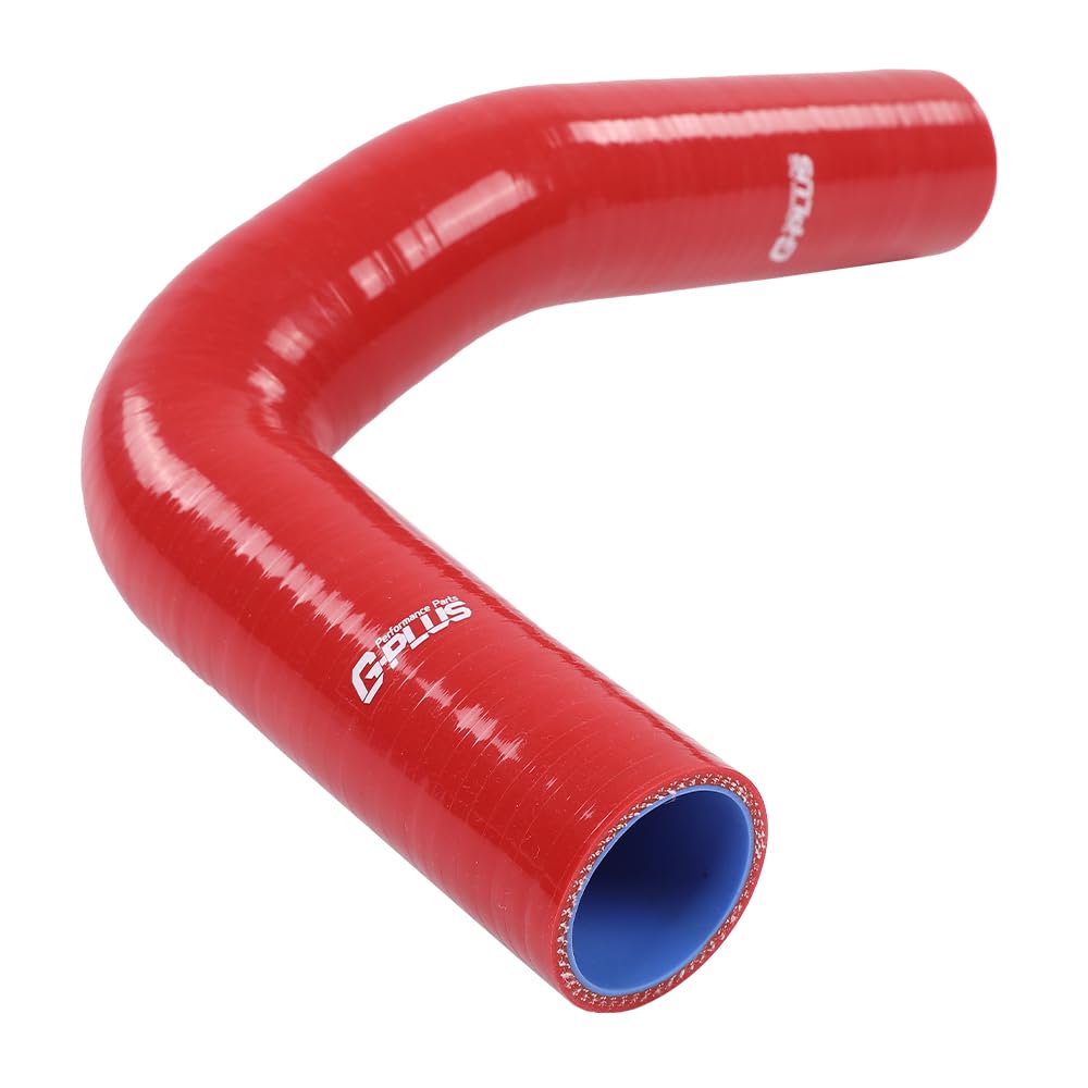 G-PLUS Red Radiator Silicone Hoses Compatible with Ford Mustang 1964-1968