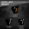 G-PLUS LED Headlight Front Left Driver Side Compatible with Cadillac XT5 2020-2023 84849607 Black