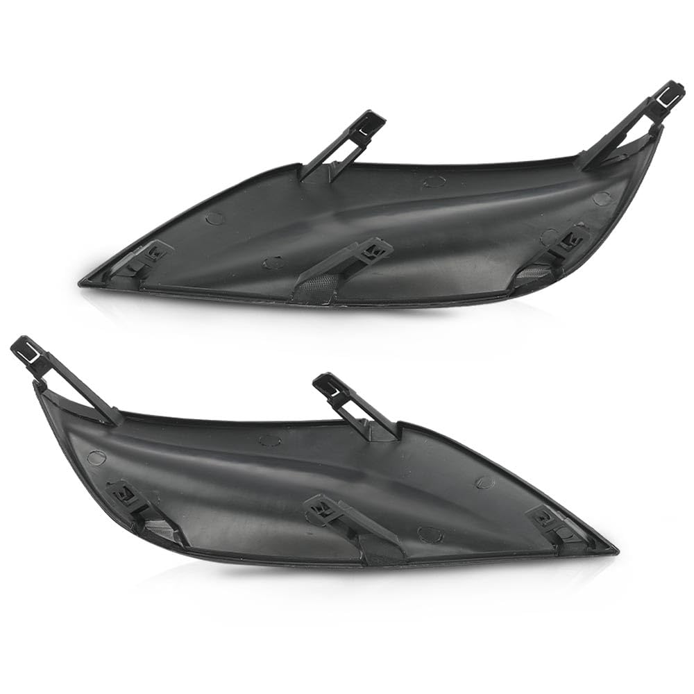 G-PLUS Front Bumper Fog Lamp Bezel Covers LH&RH Compatible with Nissan Versa 4-Door Sedan 2015-2019 NI1039133 NI1038133 622566W80A 622576W80B