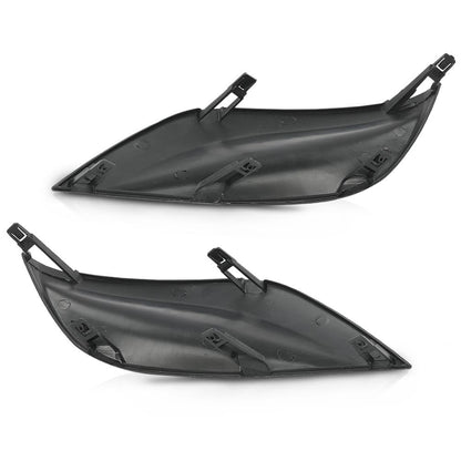 G-PLUS Front Bumper Fog Lamp Bezel Covers LH&RH Compatible with Nissan Versa 4-Door Sedan 2015-2019 NI1039133 NI1038133 622566W80A 622576W80B