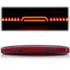 G-PLUS LED Third 3rd Brake Light Compatible with Dodge Ram 2500 3500 2003-2006 High Mount Stop Cargo Lamp Red Lens Chrome Housing 05086509AA