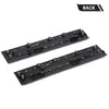 G-PLUS LED Illuminated Platinum Door Sill Plates Compatible with Ford F250 F350 F450 F550 Super Duty Crew Cab Only 2017-2022 Left and Right Door Sill Protector HC3Z-2613208-AA HC3Z-2613209-AA