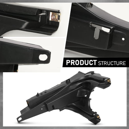 G-PLUS Front Lower Headlight Bumper Bracket Left Driver Side Compatible with BMW X5 2007-2013/Fit BMW X6 2008-2014 51657157983 BM1244101