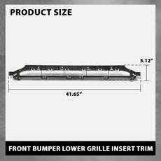 G-PLUS Bumper Grille Insert for Audi Q7 2016-2019 Front Close-up View