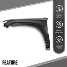 G-PLUS Fender Front Left for Chevy Traverse 2018-2023 Black Product Features