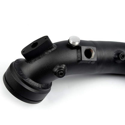 G-PLUS Aluminum Intake Turbo Charge Pipe Kit Compatible with Home Use BMW N55 F2X F3X Black