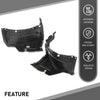 G-PLUS Front Left+Right Side Fender Liners Compatible with Audi A6 S6 2016-2018 4G0853888J, 4G0853887J