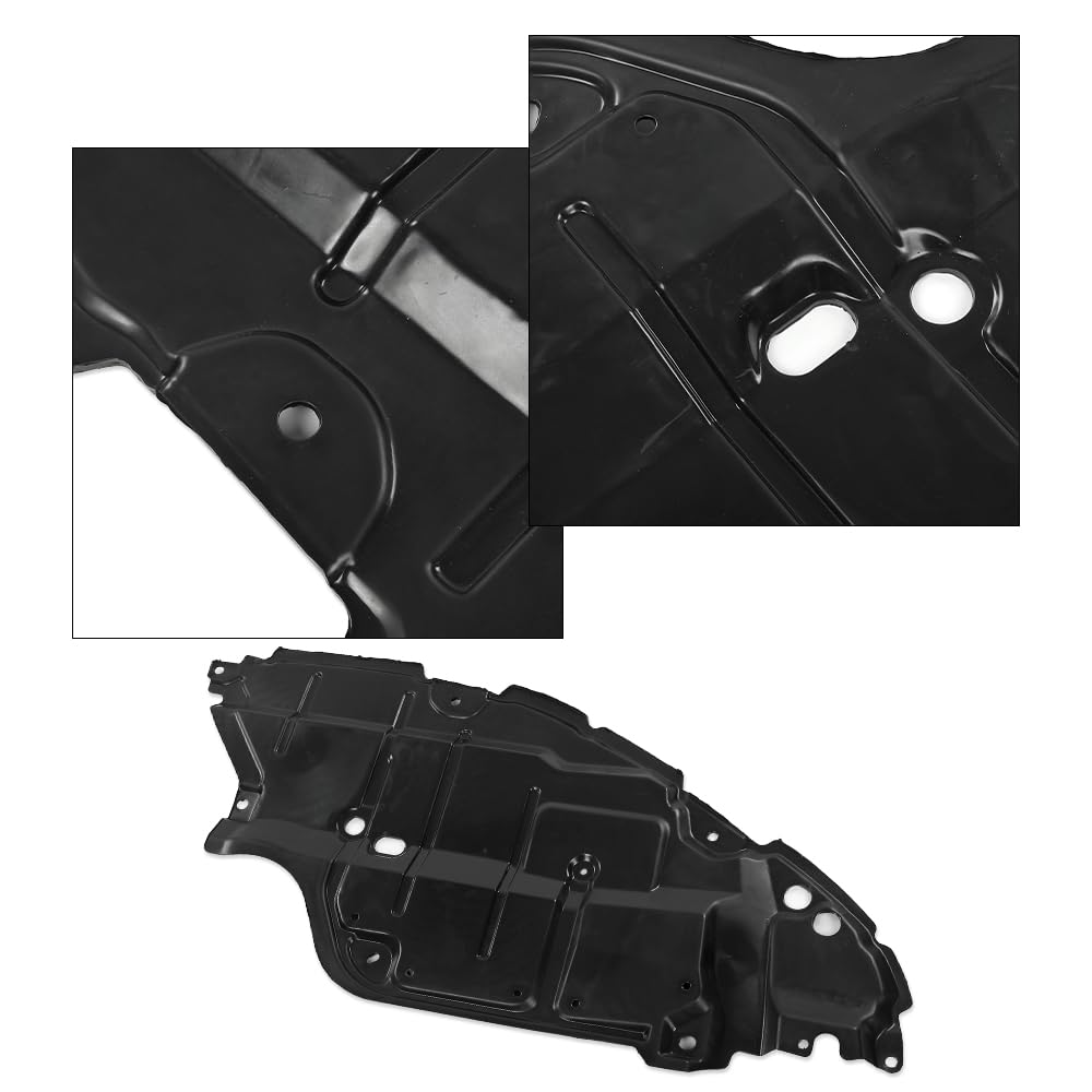 G-PLUS Engine Splash Shield Compatible with 2007-2009 Toyota Camry Hybrid 5144106060 5144206050 TO1228135 TO1228134 Engine Under Cover