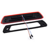 G-PLUS LED Third Brake Light Compatible With 2009-2014 Ford F150 High Mount Rear 3rd Cargo Tail Lamp Waterproof(Red lens Chrome Housing)