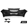 G-PLUS Front Bumper Cover Upper Lower Grille Set Compatible with Chevy Equinox 2018-2021 Grill 84150736, GM1200760, 84226249, 84226250