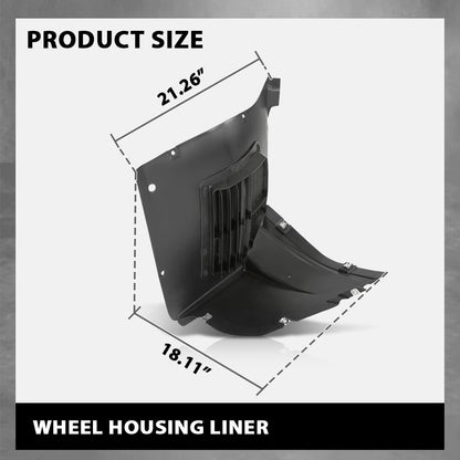 G-PLUS Front Right Wheel Housing Fender Liner Compatible with Porsche Panamera 2010-2016 97050412411, 97050412416