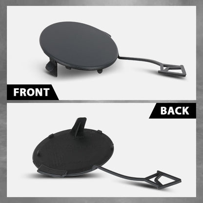 G-PLUS Front Bumper Grill Tow Hook Eye Cover Cap Compatible with Jaguar XF 2012-2015 C2Z13457, JA1029100