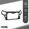 G-PLUS Radiator Support Assembly Compatible with Kia Optima 2014-2015 641014C500, KI1225165 Black