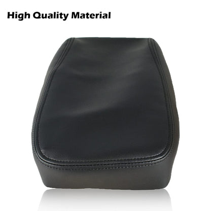G-PLUS Center Console Armrest Cover Compatible with Toyota Avalon 2013 2014 2015 2016 2017 2018 Black Synthetic Leather