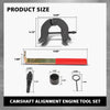 G-PLUS Camshaft Alignment Engine Timing Tool Set Compatible with Audi A4 A6 V6 3.0L New Stock 45 Steel Carrying Case Black