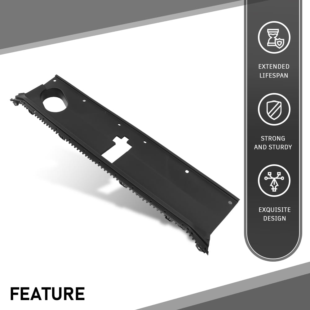 G-PLUS Radiator Shield Cover Top Upper Compatible with Hyundai Palisade 2020-2022 86391S8000 Black