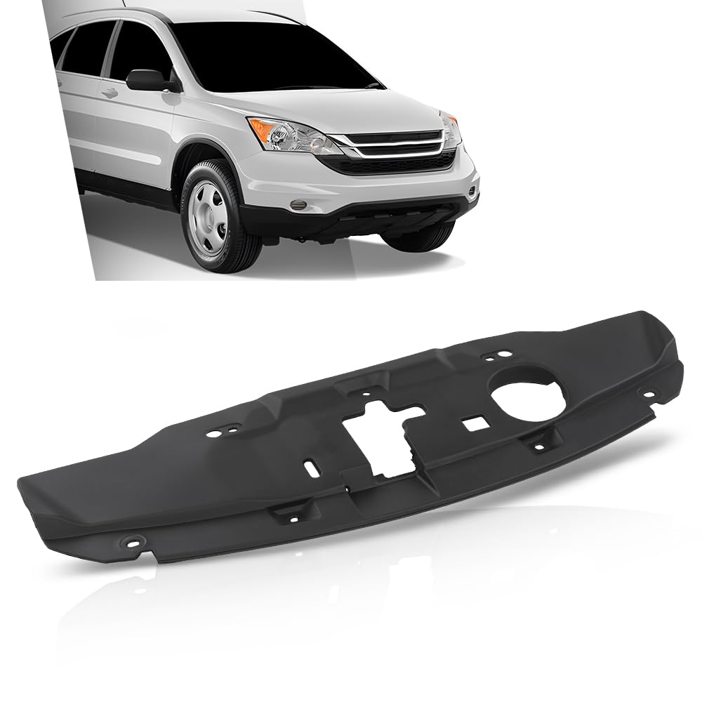 G-PLUS Radiator Support Cover Upper Compatible with Honda CRV 2010-2011 Black 71141SWA000, HO1224105