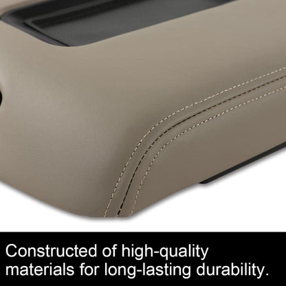 G-PLUS Center Console Armrest Lid Compatible with Chevy Tahoe/Suburban 2015-2019,Fit GMC Yukon/Yukon XL Center 2015-2019 Console Armrest Lid 0227083AA L0227083AA Brown