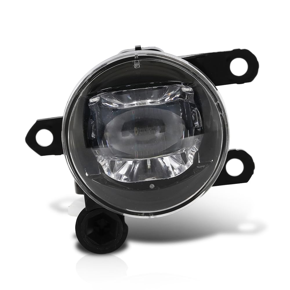 G-PLUS Left LH Driver LED Fog Light Compatible with Volvo XC40 2018-2020 Fit Polestar 2 2021-2023 31689174 Black