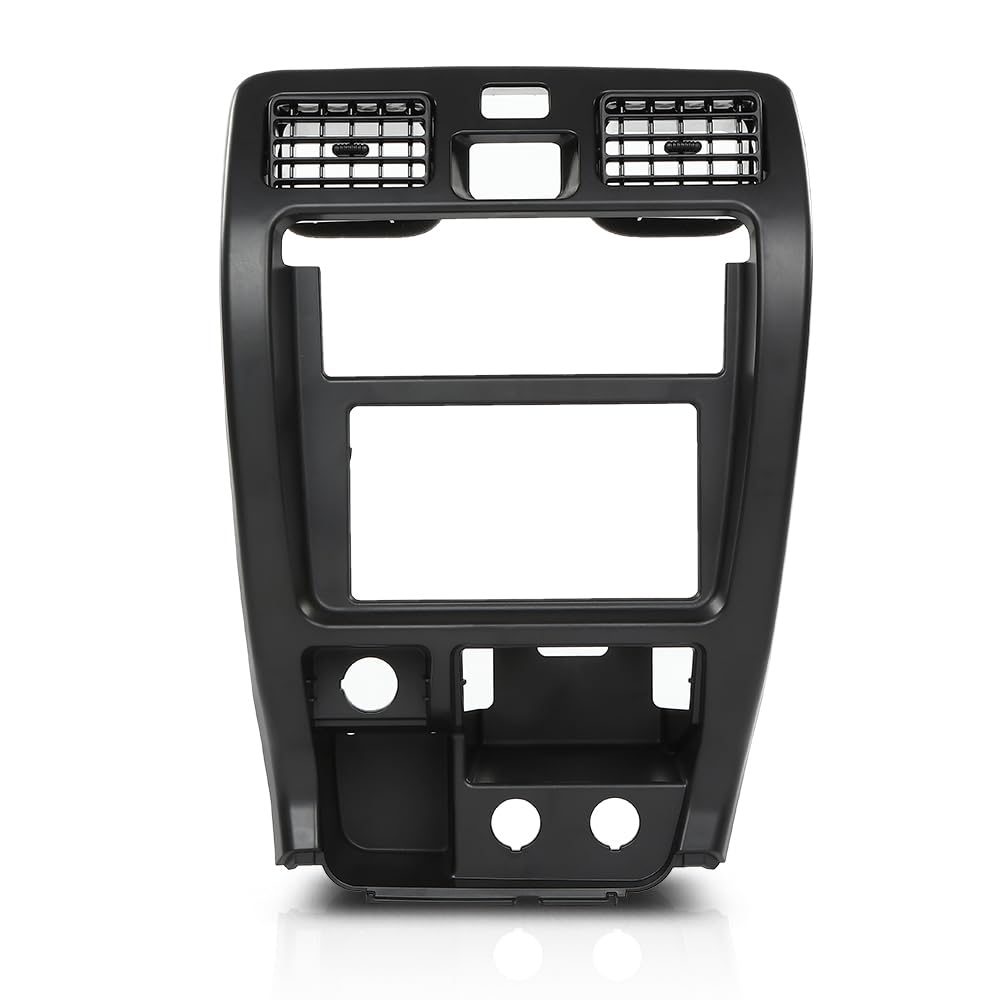 G-PLUS Center Dash Radio Climate Control Bezel Compatible with Toyota 4Runner 1999 2000 2001 2002 Black Dashboard Panel Cover Black