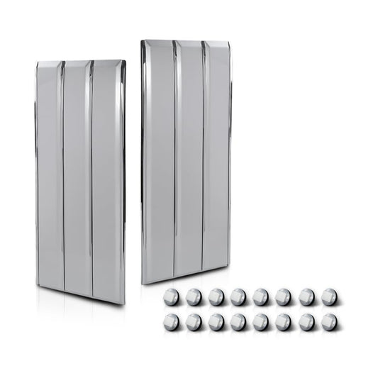 G-PLUS Door Side Fender Vent Molding Cover Trim LH&RH Compatible with Range Rover Vogue L405 2013-2022 Silver
