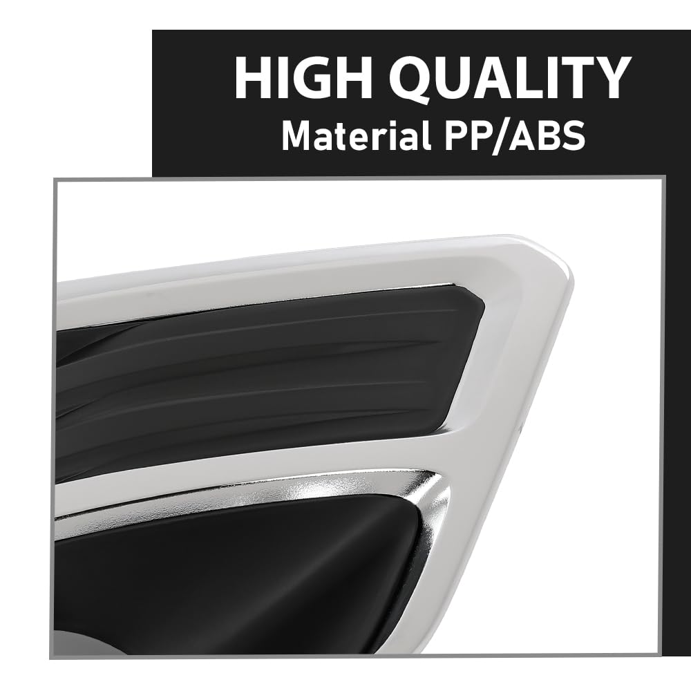 G-PLUS Front Bumper Fog Light Trim Cover Bezel Right Compatible with Subaru Forester 2019-2021 57731SJ060