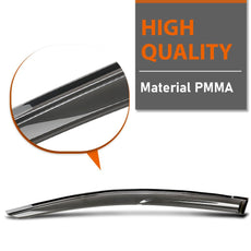 G-PLUS Window Visor Rain Guards 4PCS for Honda Civic Sedan 2012-2015 Smoky Product Specifications