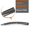 G-PLUS Window Visor Rain Guards Compatible with Honda Civic Sedan 2012-2015 4 PCS Smoky