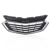 G-PLUS Front Bumper Upper Grille Grill, Compatible with Chevy Equinox 2018 2019 2020, Black & Chrome