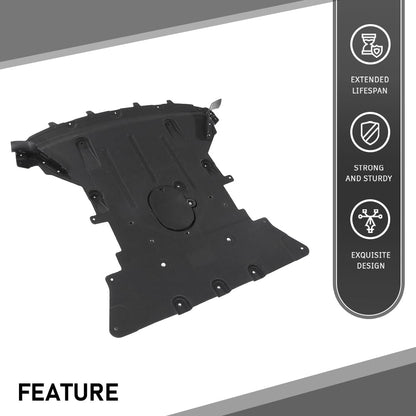 G-PLUS Front Engine Splash Shields, Compatible with Jeep Grand Cherokee 2022-2024/ Cherokee L 2021-2024, 68377818AF, CH1228178
