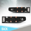 G-PLUS Front Driver Passenger Side Fender Vent Ornament Compatible with GMC Sierra 1500 2019 2020 2021 2022 2023 2024 with 5.3L V8 84431313, 84431313, 84431312, 84431312 Black